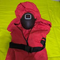 Vestito di Carnevale Squid Game 10/12 anni 