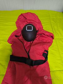 Vestito di Carnevale Squid Game 10/12 anni 