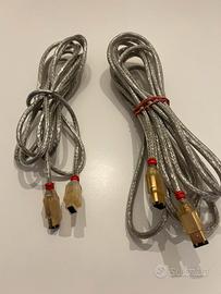 2 Cavi premium Lindy FireWire 6/6 e 9/6 poli - 3m