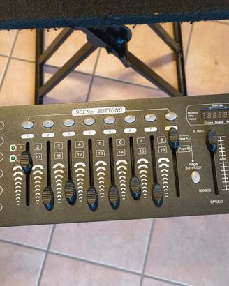 Centralina DMX 192 canali