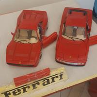 garage Ferrari con rispettive auto