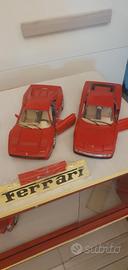 garage Ferrari con rispettive auto