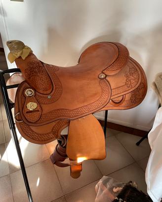 Sella western j.c. Nuova