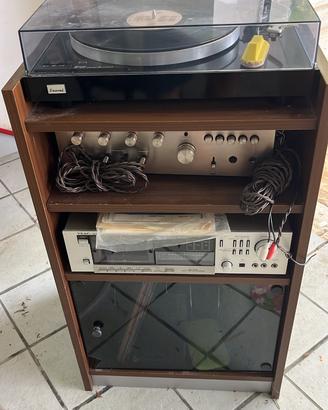 Impianto Hi-Fi vintage Sansui