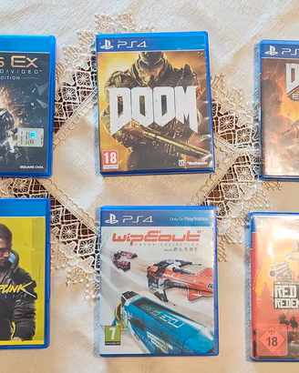 Lotto di giochi ps4