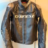 Giacca moto Dainese Racing 3 pelle taglia 48