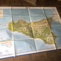 Cartina geografica Sicilia