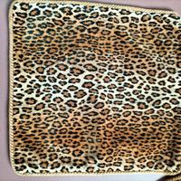 Coppia fodera cuscini velluto. Animalier.