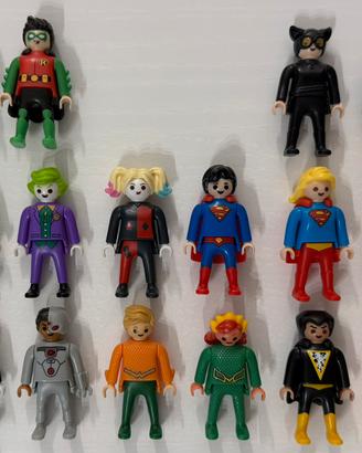 Collezione completa DC Playmobil Kinder sorpresa
