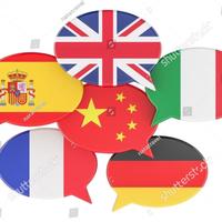 Inglese - Tedesco - Francese - Spagnolo
