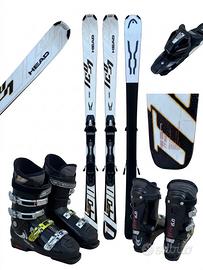 Sci Head e scarponi Salomon