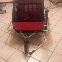 rimorchio per bambini da bicicletta 