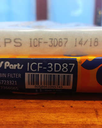 Filtro antipolline per Fiat 500, Panda, Ford Ka