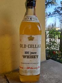 Whisky Old Cellar 4 years anni 80