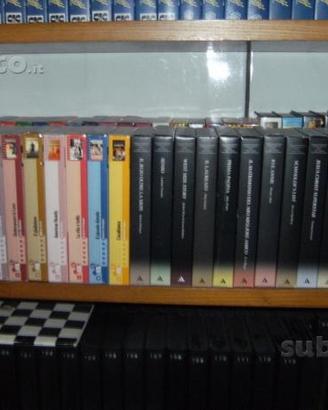 Films in vhs collezione della Mondadori