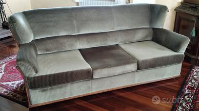 Set Divano e 2 Poltrone Vintage