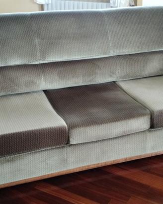 Set Divano e 2 Poltrone Vintage