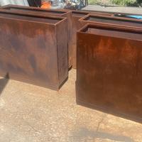 Vasi in corten creazioni varie