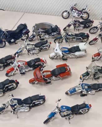 Harley Davidson lotto enorme di 18 modellini Maist