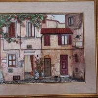 quadro roma trastevere