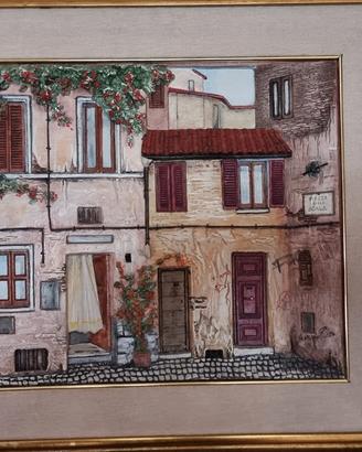 quadro roma trastevere