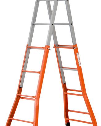 Scala multiposizione Gierre in acciaio 4 + 4