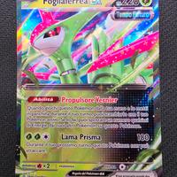 Carta Pokémon Fogliaferrea Ex 025/162 RR Cronoforz