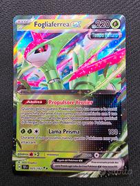 Carta Pokémon Fogliaferrea Ex 025/162 RR Cronoforz