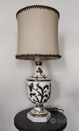 Lampada da tavolo ceramica terracotta 