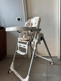 Seggiolone Peg Perego Prima Pappa Follow Me Ice