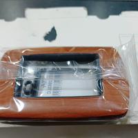Elettrocanali placca 3 posti legno chiaro