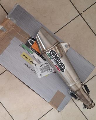 Scarico GPR 10 Omologato per Honda NC/Integra