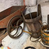 Antico torchio da ristrutturare