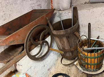 Antico torchio da ristrutturare