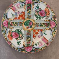 Piatto decorativo Cinese Farfalle