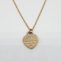 COD.74B.26 COLLANA TIFFANY & CO MINI CUORE ORO 18K