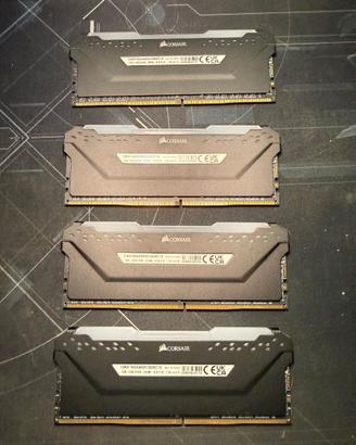 Corsair Vengeance RGB Pro 32Gb (4x8G) DDR4 3200