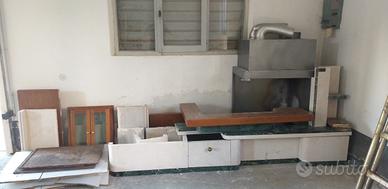 Camino ad aria Bacciaglia con rivestimento 