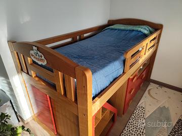 Letto singolo camera ragazzo/a