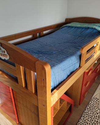 Letto singolo camera ragazzo/a
