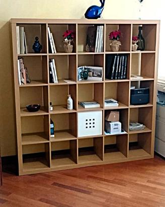 Scaffale IKEA modello "EXPEDIT" 5x5 + 1 box LEKMAN