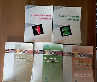 libri matematica liceo scientifico 