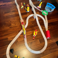 Pista treni / treno in legno bambino
