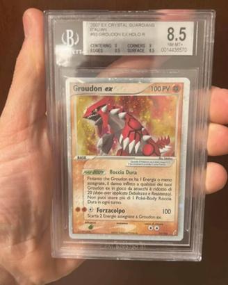 Carta pokemon gradata BGS 8,5 in italiano