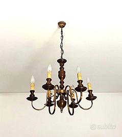 Lampadario a candeliere