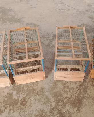 gabbiette in legno/ trasportini
