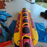 bananone e ciambellone da traino per barca