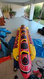 bananone e ciambellone da traino per barca