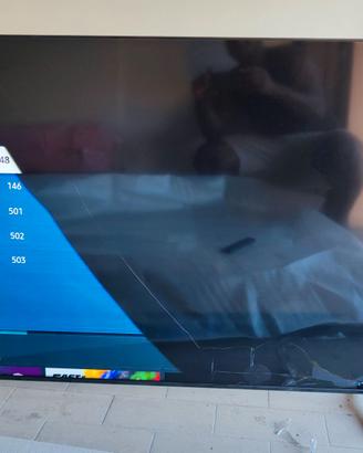 Samsung Crystal UHD 55'' – Schermo rotto