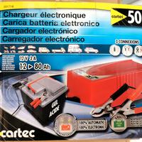 Caricatore batterie auto Cartec 50